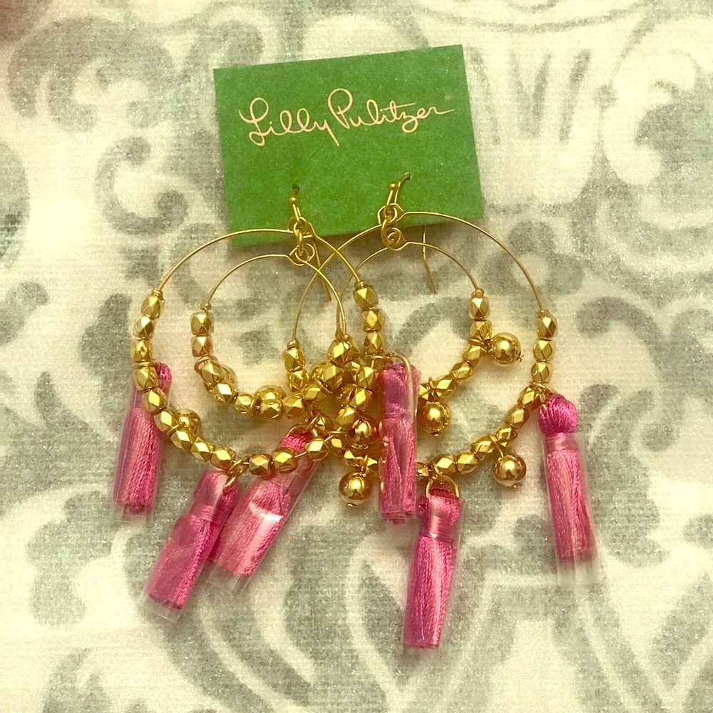 NWT GWP Lilly Pulitzer tassel earnings